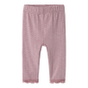 NAME IT Mini Timian Leggings - Elderberry