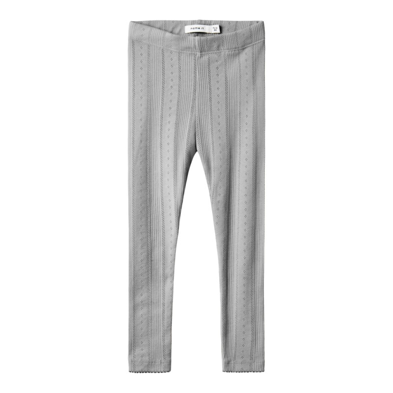 NAME IT Mini Julie Leggings - Grey Melange