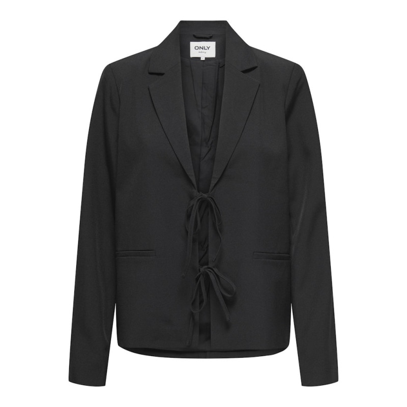 ONLY Marine L/S Sløjfe Blazer - Sort