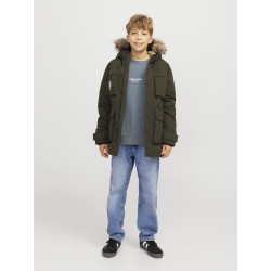 JACK & JONES Junior Vesterbro Sweatshirt - Stormy Weather