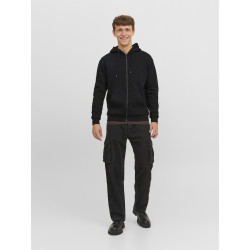 JACK & JONES Bradley Sweatshirt Hoodie - Sort
