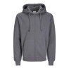 JACK & JONES Bradley Sweatshirt Hoodie - Castlerock