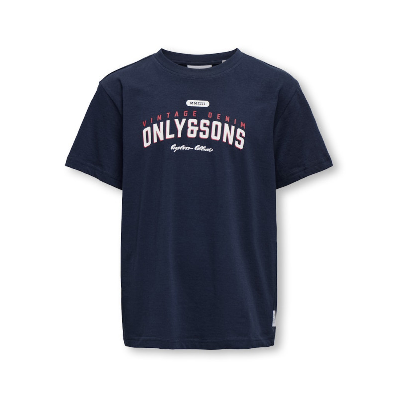 ONLY & SONS Lenny Life Vintage T-shirt - Navy Blazer