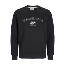 JACK & JONES Jrebandrew Sweat Crew Neck - Sort