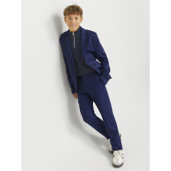 JACK & JONES JUNIOR Jjejaxon Jersey Trouser  Junior - Medieval Blue