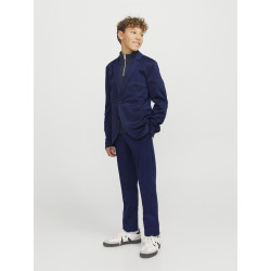 JACK & JONES JUNIOR Jjejaxon Jersey Trouser  Junior - Medieval Blue