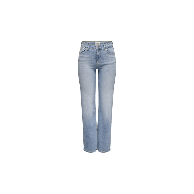 ONLY Blush Straight Jeans - Light Blue Denim