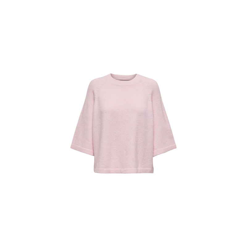 ONLY Simoni 3/4 Strik Pullover - Potpourri