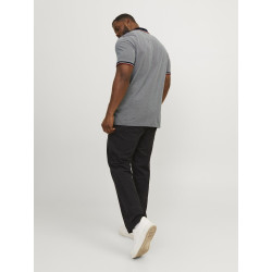 JACK & JONES Plus Bluwin S/S Polo - Mood Indigo