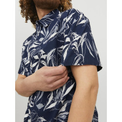 JACK & JONES Plus Crayon Skjorte - Navy Blazer