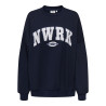 ONLY Deborah L/S Club Sweatshirt - Navy Blazer