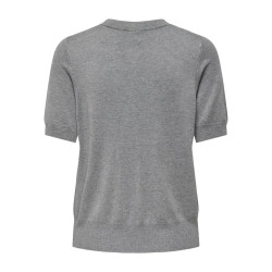 ONLY Venice Life Strikket Cardigan - Light Grey Melange ONLY Venice Life Strikket Cardigan - Light Grey Melange