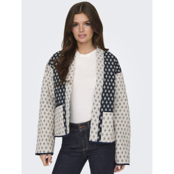 JDY Avalon Quilted Jakke - Egret JDY Avalon Quilted Jakke - Egret