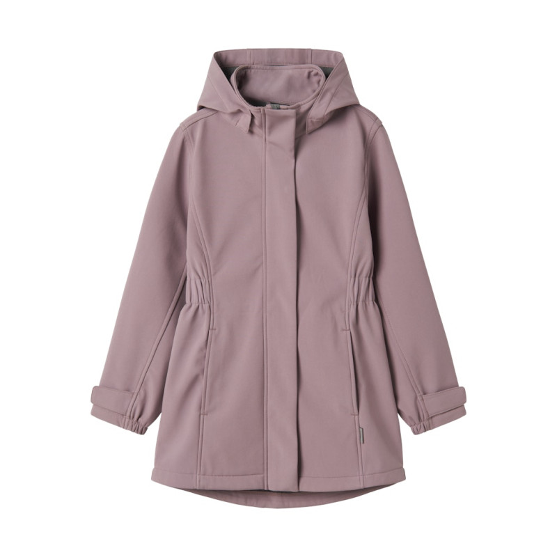 NAME IT KIDS Alfa08 Softshell Jakke - Elderberry