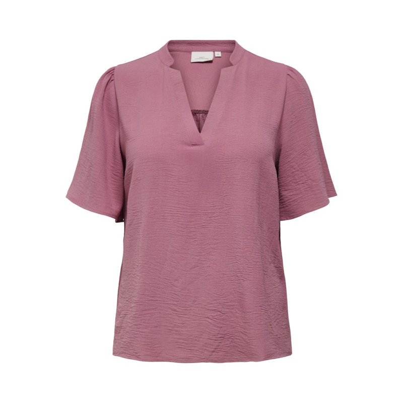 ONLY CARMAKOMA Noemi Life Bluse - Heather Rose