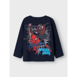 NAME IT MINI Jacinto Spider Bluse - Navy Blazer NAME IT MINI Jacinto Spider Bluse - Navy Blazer