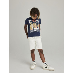 NAME IT KIDS Fartil T-Shirt - Navy Blazer