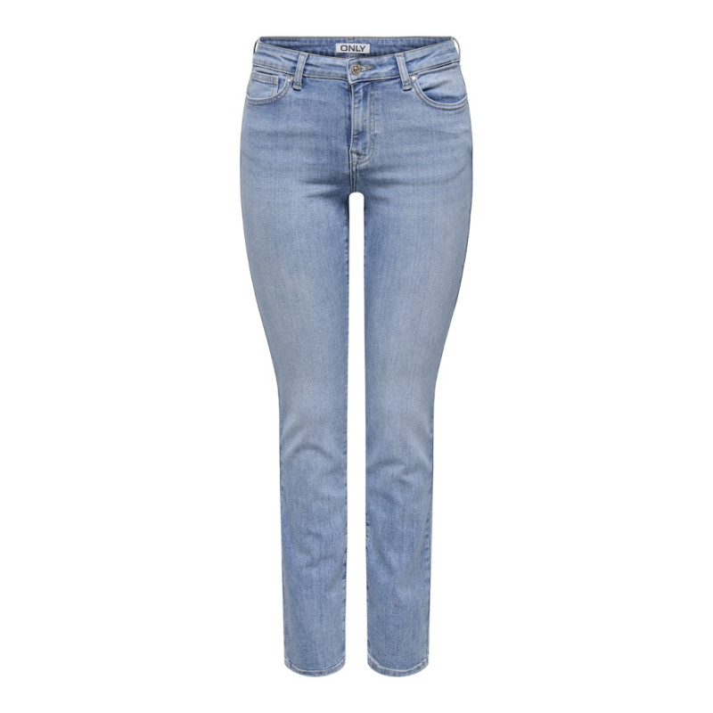 ONLY Sui Mid Slim Dia460 Jeans - Light Blue Denim