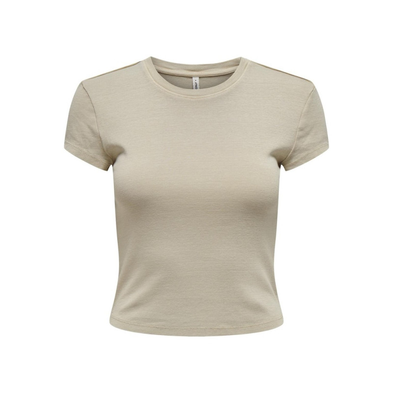 ONLY Elina Kort Top - Humus