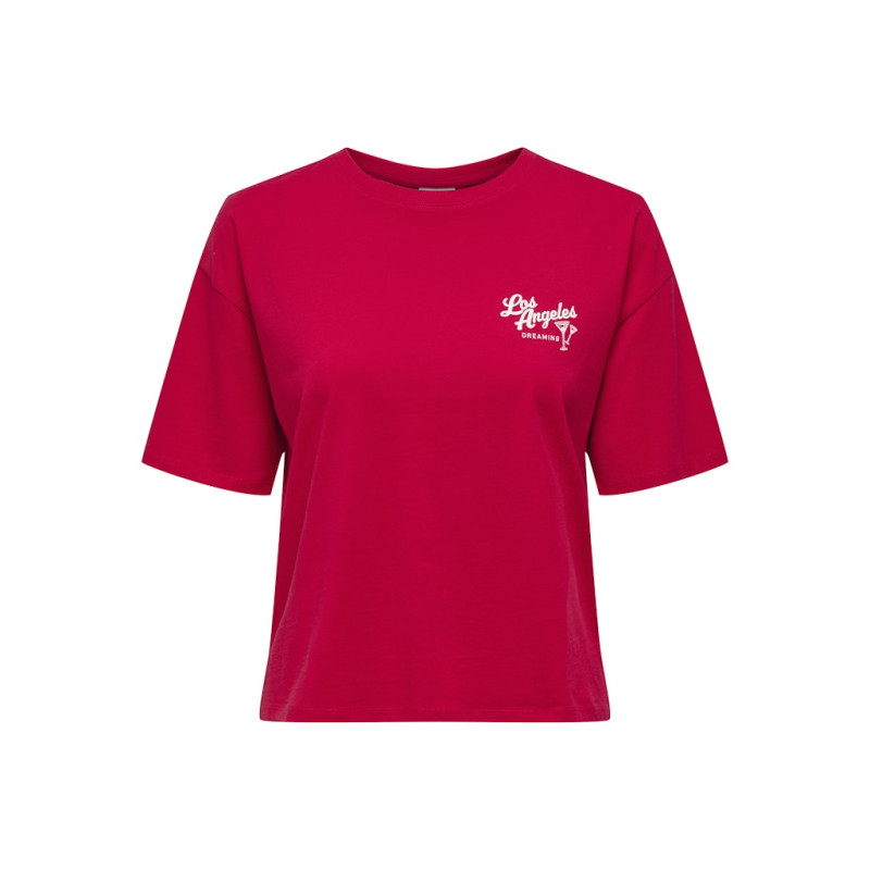 JDY Cally Print T-Shirt - Ski Patrol