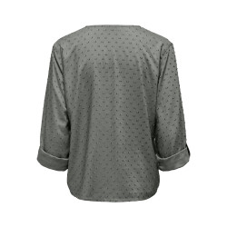 JDY Diana Life Dobby Skjorte - Castor Gray