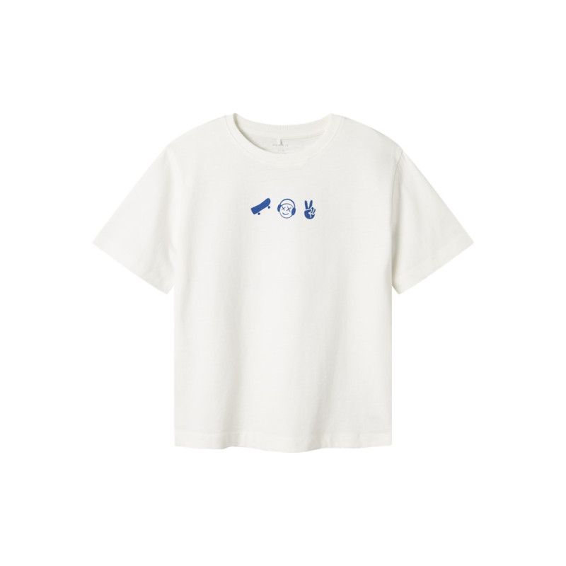 NAME IT KIDS Bekaj T-shirt - Cloud Dancer