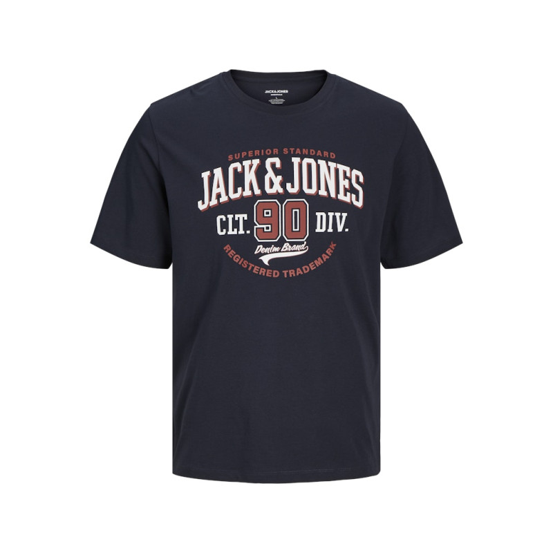 JACK & JONES Plus Size logo T-shirt - Dark Navy