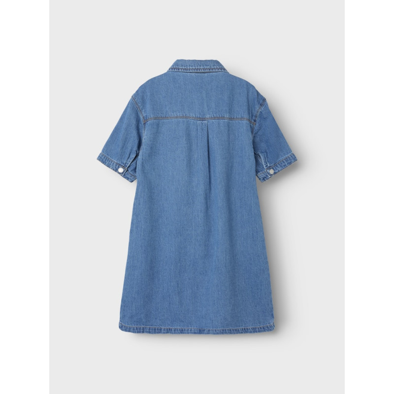 NAME IT KIDS Jannet Denim Kjole - Medium Blue Denim NAME IT KIDS Jannet Denim Kjole - Medium Blue Denim
