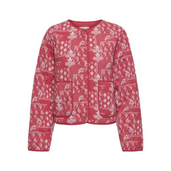 ONLY Elvira Quilted Jakke - Mars Red