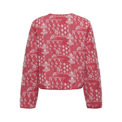 ONLY Elvira Quilted Jakke - Mars Red