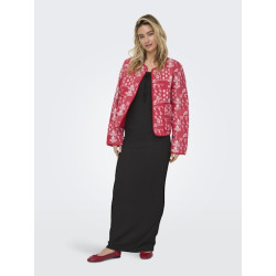 ONLY Elvira Quilted Jakke - Mars Red