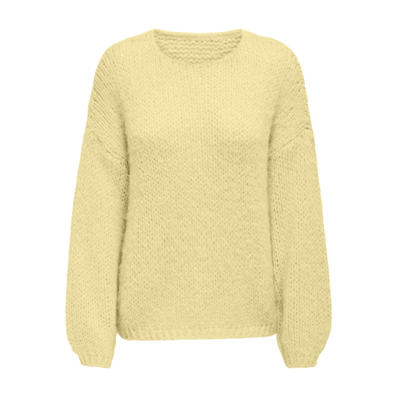 ONLY Nordic Life Chunky Strik Pullover - French Vanilla