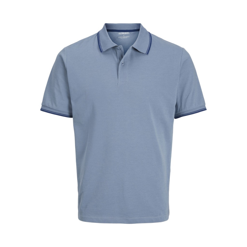 JJ REBEL Zell Polo - Windward Blue