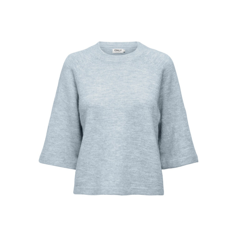 ONLY Simoni 3/4 Strik Pullover - Cashmere Blue