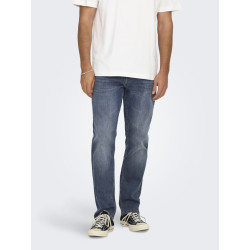 ONLY & SONS Weft Reg. Box Pim Jeans - Special Blue Grey Denim