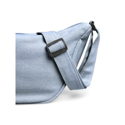 PIECES Amanda Denim Skuldertaske - Light Blue Denim