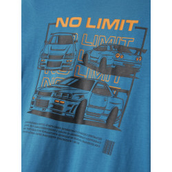 NAME IT KIDS Benibo T-Shirt - Fjord Blue