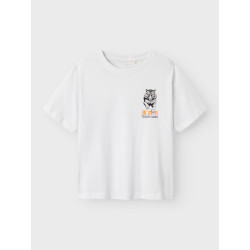 NAME IT KIDS Bennibo T-Shirt - Lucient White