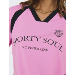 ONLY Nadine Top - Fuschia Pink