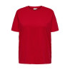 ONLY CARMAKOMA Jen T-Shirt - High Risk Red