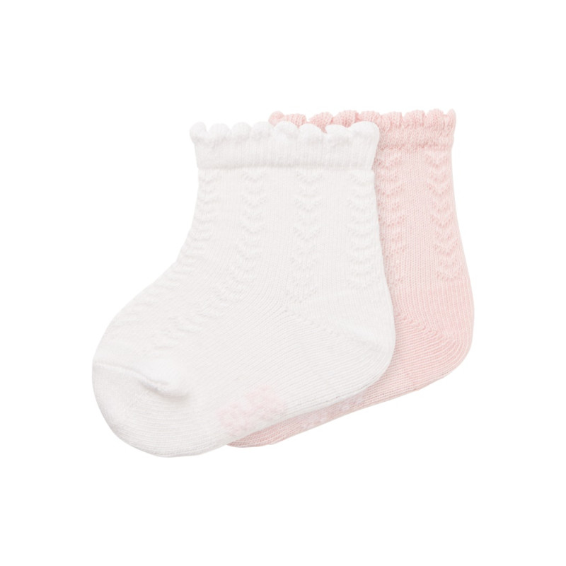 NAME IT BABY Ditta 2-Pak Strømper - Bright White