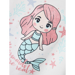 NAME IT MINI Frejane T-Shirt -  Lucient White