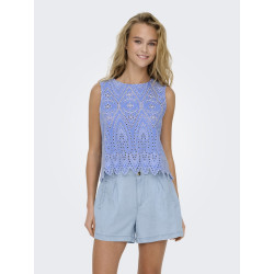 ONLY Tulum Top - Blue Bonnet