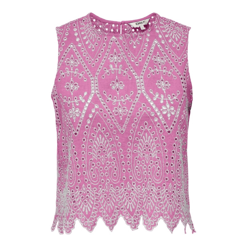 ONLY Tulum Top - Fuchsia Pink