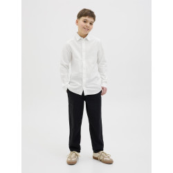 JACK & JONES JUNIOR Breeze Hør Skjorte - Hvid