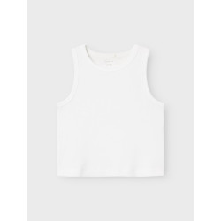 NAME IT KIDS Nakal Kort Top - Bright White