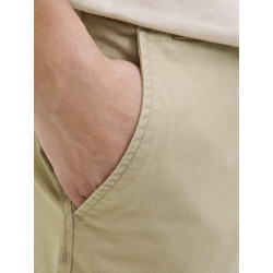 JJ REBEL Sharp Chino Shorts - Crockery