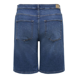 ONLY CARMAKOMA Eneda Mom Shorts - Dark Blue Denim ONLY CARMAKOMA Eneda Mom Shorts - Dark Blue Denim