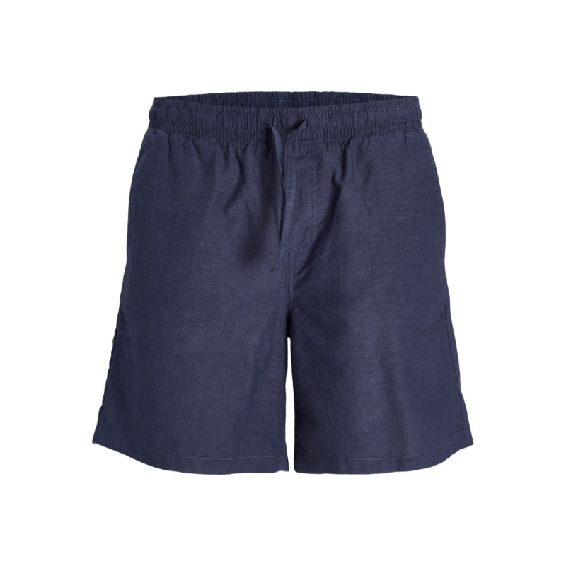 JACK & JONES JUNIOR Jaiden Summer Jogger Hør Shorts - Night Sky