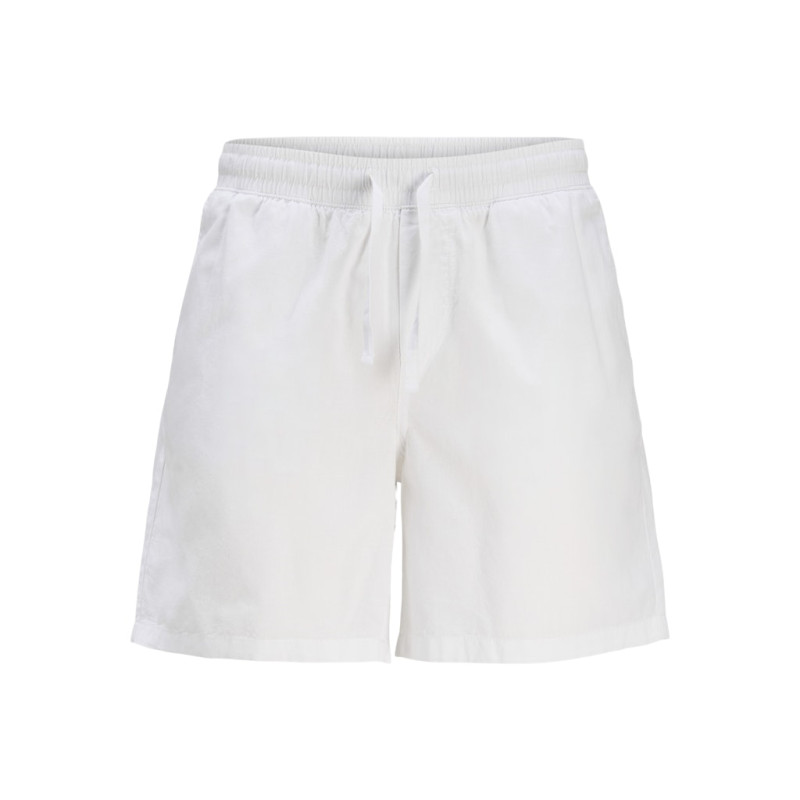 JACK & JONES Jaiden Summer Hør Blend Shorts - Hvid